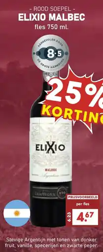 De Boerenschuur Elixio Malbec aanbieding