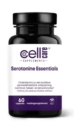 De Online Drogist CellCare Serotonine Essentials Capsules 60CP aanbieding