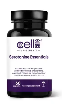 De Online Drogist CellCare Serotonine Essentials Capsules 60CP aanbieding