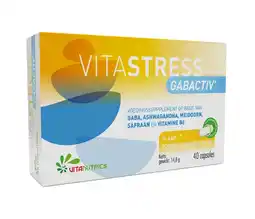 De Online Drogist Vitanutrics Vitastress Gabactiv Capsules 40CP aanbieding