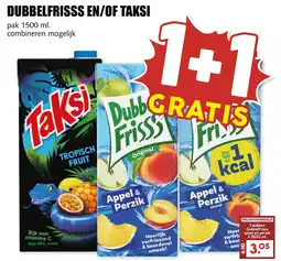 De Boerenschuur Dubbelfrisss en/of taksi aanbieding