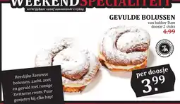 De Boerenschuur gevulde bolussen van bakker dam aanbieding