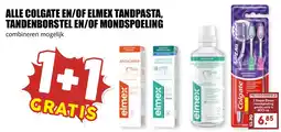 De Boerenschuur Colgate en/of Elmex tandpasta, tandenborstel en/of mondspoeling aanbieding