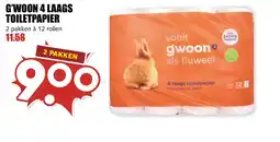 De Boerenschuur g'woon toilet papier aanbieding
