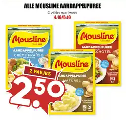 De Boerenschuur Mousline aardappelpuree aanbieding