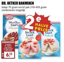 De Boerenschuur Dr. Oetker bakmixen aanbieding