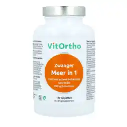 De Online Drogist VitOrtho Meer In 1 Zwanger Tabletten 120TB aanbieding
