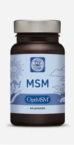 De Online Drogist Kala Health MSM OptiMSM 1000mg Capsules 60CP aanbieding