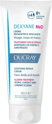De Online Drogist Ducray Dexyane MeD Herstellende Verzachtende Crème 100ML aanbieding