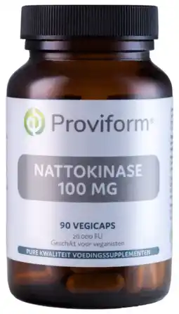 De Online Drogist Proviform Nattokinasine 100mg Vegicaps 90VCP aanbieding
