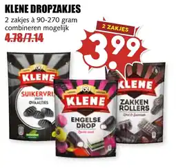De Boerenschuur Klene dropzakjes aanbieding