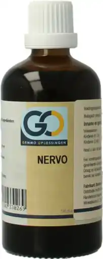 De Online Drogist GO Gemmo Oplossingen Nervo Bio Tinctuur 100ML aanbieding