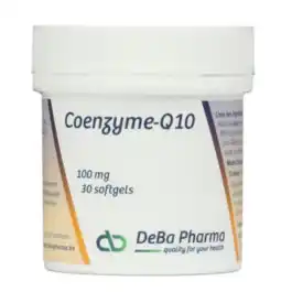 De Online Drogist DeBa Pharma Coenzyme-Q10 Softgels 30SG aanbieding