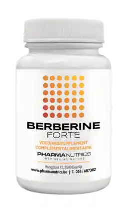 De Online Drogist Pharmanutrics Berberine Forte Capsules 60VCP aanbieding