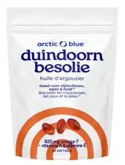 De Online Drogist Arctic Blue Duindoornbesolie Softgels 60CP aanbieding
