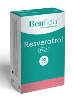 De Online Drogist Benfida Resveratrol Plus Capsules 60CP aanbieding