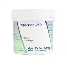 De Online Drogist DeBa Pharma Berberine-250 Capsules 120VCP aanbieding