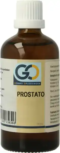 De Online Drogist GO Gemmo Oplossingen Prostato Bio Tinctuur 100ML aanbieding