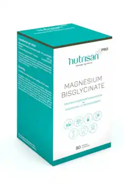 De Online Drogist Nutrisan Pro Magnesium Bisglycinate Tabletten 90TB aanbieding