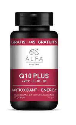 De Online Drogist Alfa Q10 Plus Softgels 150SG aanbieding