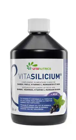 De Online Drogist Vitanutrics Vitasilicium Drinkbare Oplossing 500ML aanbieding