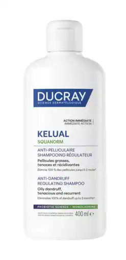 De Online Drogist Ducray Shampoo Kelual Squanorm Vette Roos 400ML aanbieding