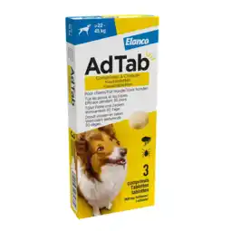 De Online Drogist Advantage AdTab Hond 22 - 45 kg Kauwtabletten 3TB aanbieding
