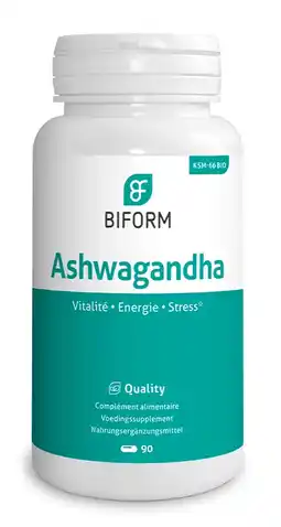 De Online Drogist Biform Ashwagandha Capsules 90CP aanbieding