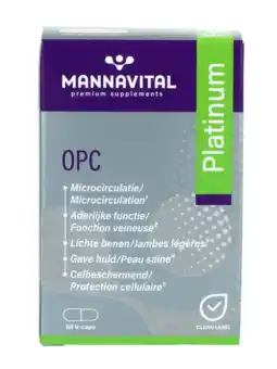 De Online Drogist MannaVital Opc Platinum Capsules 60VCP aanbieding