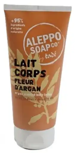 De Online Drogist Aleppo Soap Fleur d' Argan Bodylotion 200ML aanbieding