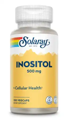 De Online Drogist Solaray Inositol 500mg Capsules 100VCP aanbieding