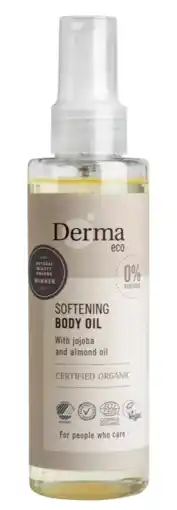 De Online Drogist Derma Eco Verzachtende Lichaamsolie 150ML aanbieding
