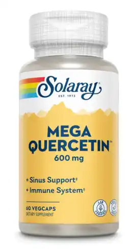 De Online Drogist Solaray Mega Quercetin 600mg Capsules 60VCP aanbieding
