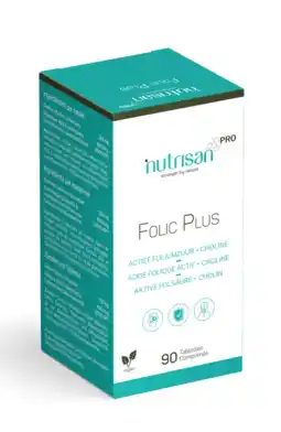 De Online Drogist Nutrisan Pro Folic Plus Tabletten 90TB aanbieding