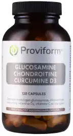 De Online Drogist Proviform Glucosamine Chondroitine Curcumine D3 Capsules 120CP aanbieding