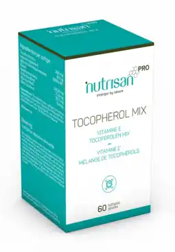 De Online Drogist Nutrisan Pro Tocopherol Mix Softgels 60SG aanbieding
