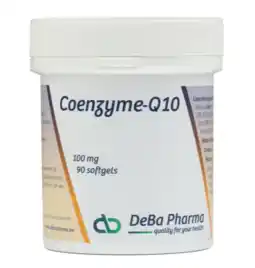 De Online Drogist DeBa Pharma Coenzyme Q10 Softgels 90SG aanbieding
