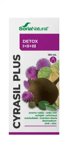 De Online Drogist Soria Natural Cyrasil Plus Drank 150ML aanbieding