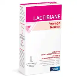 De Online Drogist PiLeJe Lactibiane Reizen Capsules 14CP aanbieding