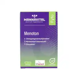 De Online Drogist MannaVital Menoton Capsules 30VCP aanbieding