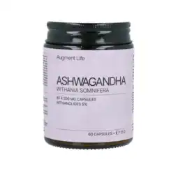 De Online Drogist Augment Life Ashwagandha Capsules 60ST aanbieding