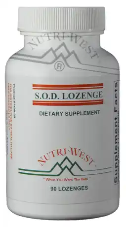 De Online Drogist Nutri West Sod Lozenges Zuigtabletten 90ST aanbieding
