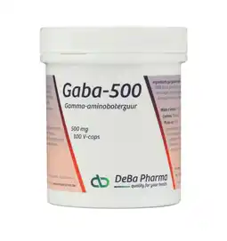 De Online Drogist DeBa Pharma Gaba 500mg Capsules 100VCP aanbieding