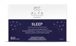 De Online Drogist Alfa Sleep Capsules 60VCP aanbieding
