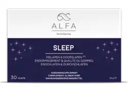 De Online Drogist Alfa Sleep Capsules 30VCP aanbieding