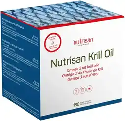 De Online Drogist Nutrisan Krill Oil Capsules 180ST aanbieding