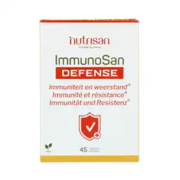 De Online Drogist Nutrisan ImmunoSan Defense Capsules 45VCP aanbieding