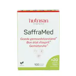 De Online Drogist Nutrisan SaffraMed Capsules 120CP aanbieding