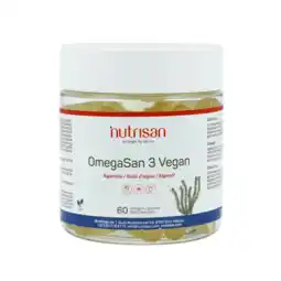De Online Drogist Nutrisan OmegaSan 3 Vegan Softgels 60SG aanbieding