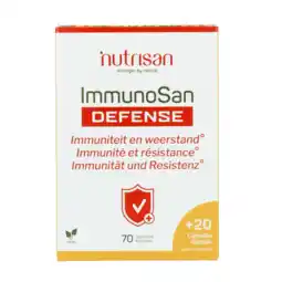 De Online Drogist Nutrisan ImmunoSan Defense Capsules 90VCP aanbieding